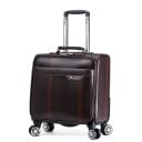 Maleta de viaje con cuatro ruedas dobles Equipaje con mango retráctil y asa superior Para viajes de negocios y fines de semana Dimensiones 41 x 39 5