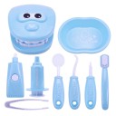Maletín infantil con material dental 9 uds. 1