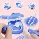 Maletín infantil con material dental 9 uds. 2