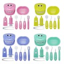 Maletín infantil con material dental 9 uds. 5