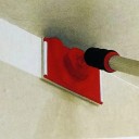 Malířský ořezávač Štětec na latexové barvy Multifunkční oddělovač barev Odolný latex Červeno-černá Ergonomická rukojeť Na rohy stěn a stropů 2