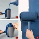 Malířský váleček Samonasávací velký válečkový štětec Plnění barvy do válečku Modrá Na malování stěn a latexové barvy Malířské příslušenství 2
