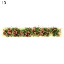 Mallikukkakaista 9 x 1 x 0,6 cm Miniatyyri kukkarykelmiä Puutarhakoriste dioramaa varten Mallimaisema 16