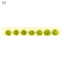 Mallikukkakaista 9 x 1 x 0,6 cm Miniatyyri kukkarykelmiä Puutarhakoriste dioramaa varten Mallimaisema 17