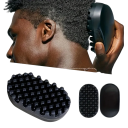 Malý silikonový kartáč na vlasy Přenosný unisex stylingový hřeben pro kudrnaté a afro vlasy Snadno oplachovatelný odolný kulmař na vlasy 6