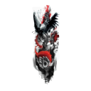 Manche de tatouage temporaire 6