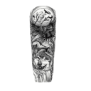 Manche de tatouage temporaire animaux 14