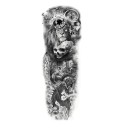 Manche de tatouage temporaire animaux 18