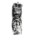 Manche de tatouage temporaire animaux 2