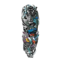 Manche de tatouage temporaire animaux 8