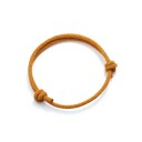 Mand snorarmbånd snor 4mm justerbart 16-28cm Moderne design til mænd Med kvalitets snor til daglig brug 7