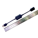 Mando a distancia inalámbrico RF ON OFF con receptor USB 22 cm Mando compacto 6 x 3 cm con pila CR2032 Control remoto de dispositivos 3