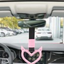 Mâner cu inimă diabolică Mâner de curse ajustat cu curea de mână Accesoriu sportiv Diverse culori Mâner rezistent și confortabil 2