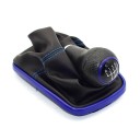 Manete de mudança com manchão para VW Golf 4 IV MK4 GTI R32 Bora Jetta, diâmetro do orifício para a barra 23 mm, transmissão manual 4