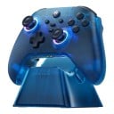 Manette de jeu Bluetooth et filaire avec effet Hall, rétroéclairage RGB et station de charge pour PC, Steam, Nintendo Switch, iPhone et Android 8
