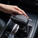 Manga da alavanca de mudança automática com iluminação LED P R N D/S 99 x 58 x 106 mm pele + ABS preta para Audi Q7 2005–2015, direção à esquerda 5