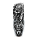 Manica tatuaggio temporaneo animali 6