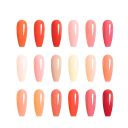 Manicura precisa com pincel redondo 10 ml verniz UV LED sem HEMA TPO Composição ecológica Secagem rápida Duração 28+ dias 2