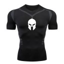 Mannen compressie t-shirt F1806 3