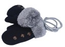 Manoplas de algodón para niños con botones J872 10