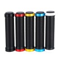 Manopole per bicicletta 132 x 22,2 mm Manopole in gomma bloccabili Antiscivolo impermeabili maniglie morbide per manubrio Bicicletta 1