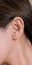 Manșetă decorativă pentru ureche pentru femei ear cuff Formă deschisă pentru a fi purtată pe marginea pavilionului urechii Metal bijuterie 34