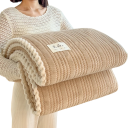Manta de inverno aquecedora 120 x 200 cm Manta macia e fofinha para cama e sofá Superfície suave agradável ao toque Manta quente 11