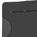 Manta de sauna portátil 180 x 80 cm com controlo e temperatura de 30 a 70 °C em tecido Oxford 500 W 220 V preta para relaxamento e aquecimento do corpo em casa 3