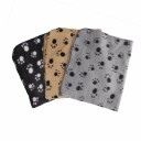 Manta para perro con estampado de patas 5
