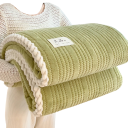 Manta térmica de invierno 200 x 230 cm Gran manta esponjosa para cama y sofá Manta suave y cálida para la comodidad del hogar 9