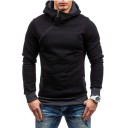 Manteau à capuche stylé pour homme avec une fermeture éclair intéressante J946 1