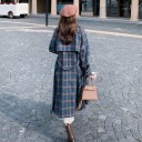 Manteau à carreaux pour femmes P1994 3