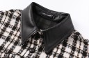 Manteau à carreaux pour femmes P2204 2