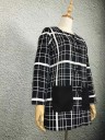 Manteau à carreaux pour femmes 4