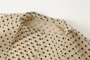 Manteau à pois pour femmes P2062 3