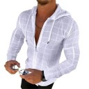 Manteau à zip pour homme F151 4