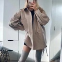 Manteau d'automne pour femmes P1333 5