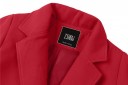 Manteau d'automne pour femmes rouge 3