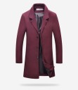 Manteau d'hiver long pour homme J3062 4