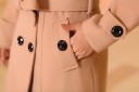 Manteau d'hiver pour femme avec un col prononcé J3021 6