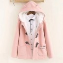 Manteau d'hiver pour femmes avec fourrure P2224 1