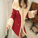 Manteau d'hiver pour femmes en laine J1847 5