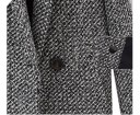 Manteau d'hiver pour femmes - Gris 3