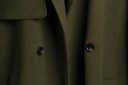 Manteau d'hiver pour femmes - Vert foncé 2