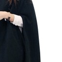 Manteau décontracté pour femmes - Noir 8