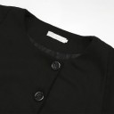 Manteau décontracté pour femmes - Noir 9