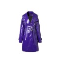 Manteau en cuir pour femme P2509 2