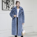 Manteau en fausse fourrure pour femme 5