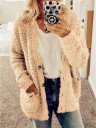 Manteau en fausse fourrure pour femme P1651 7