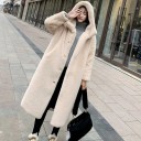 Manteau en fausse fourrure pour femmes P1719 7